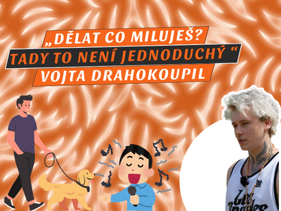 EPISODE 60 OF THE SMECKA PODCAST: Vojta Drahokoupil on music, life challenges and his canine companion Marley