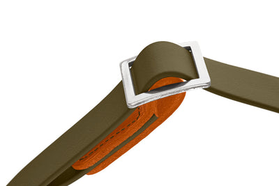 WOLMAR Alu-Strong obojok - khaki/oranžová