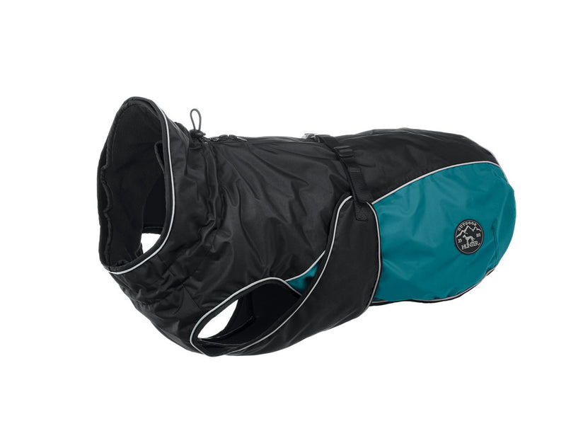 UPPSALA ALLROUNDER dog coat - anthracite/petrol