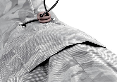 HUKA TO GO raincoat - silver