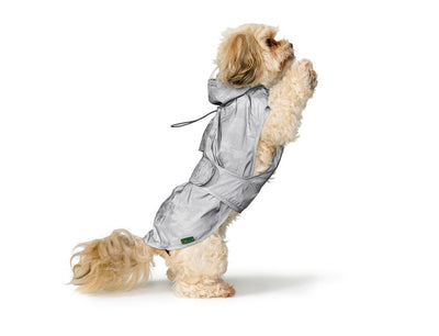 HUKA TO GO raincoat - silver