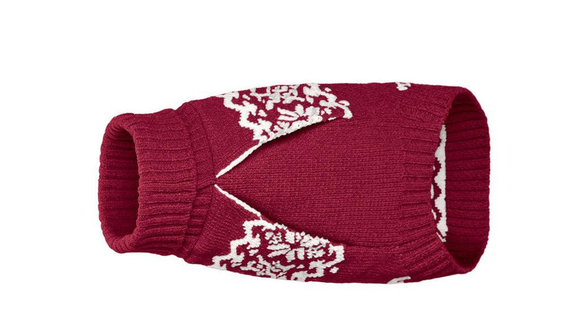 BIRKA turtleneck sweater - red