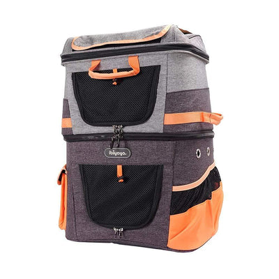 IBIYAYA Double backpack - orange