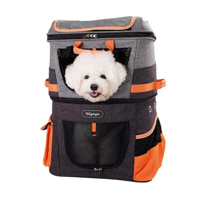 IBIYAYA Double backpack - orange