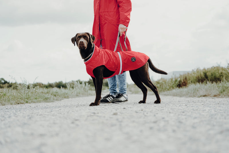 UPPSALA RAIN raincoat - red