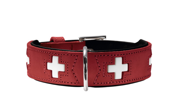 SWISS kožený obojok