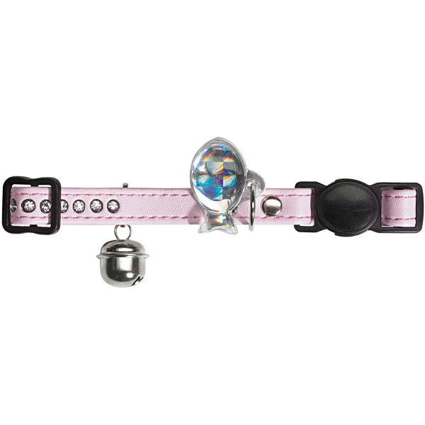 Cat collar Modern Art Luxus - light pink