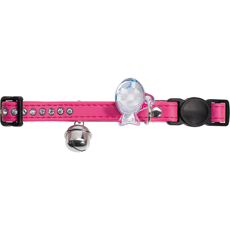 Modern Art Luxury cat collar - pink