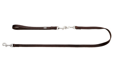 SOLID EDUCATION combi leash 6 in 1 - dark brown