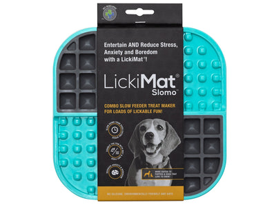 LickiMat SLOMO slow-feeding mat - turquoise