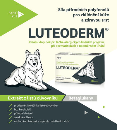 LUTEODERM - for a sooth skin and healthy coat