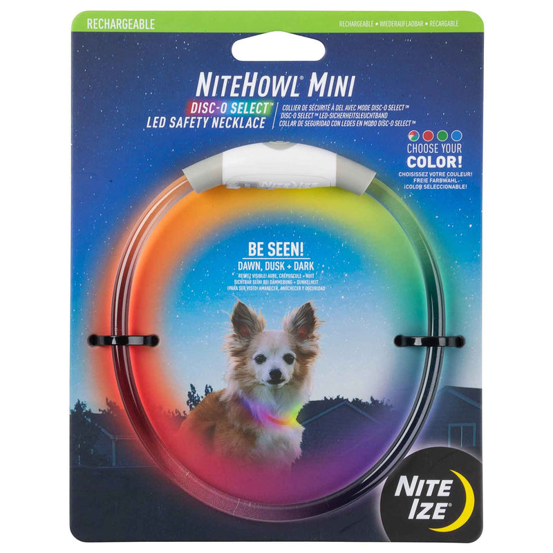 Light-up collar Disc-O Mini