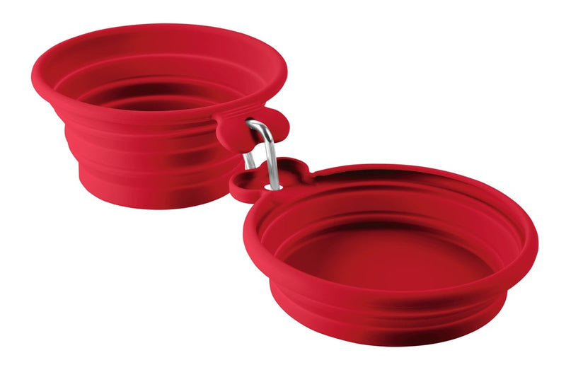 LIST double bowl - red