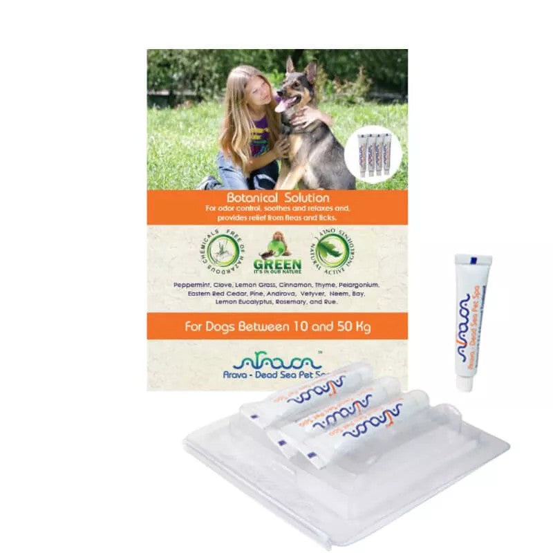 ARAVA Repelentné pipety – pre psy 10-50 kg