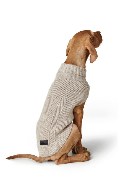 GENF dog turtleneck - beige