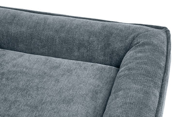 MELUN ortopedická matrac - sivomodrá