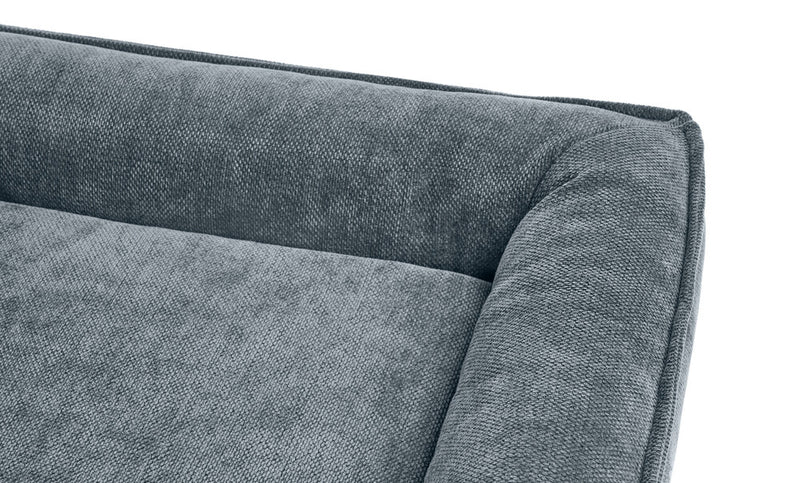 MELUN ortopedická matrac - sivomodrá