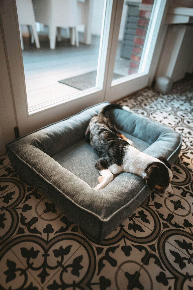 MELUN ortopedická matrac - sivomodrá