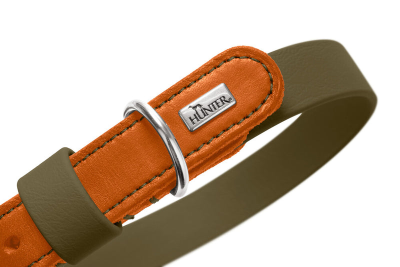 WOLMAR obojok - khaki/oranžová