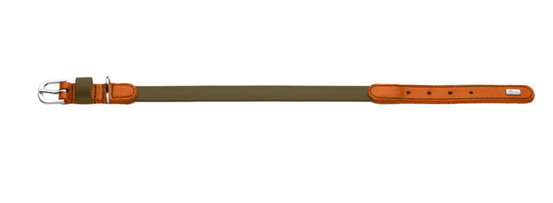 WOLMAR obojok - khaki/oranžová