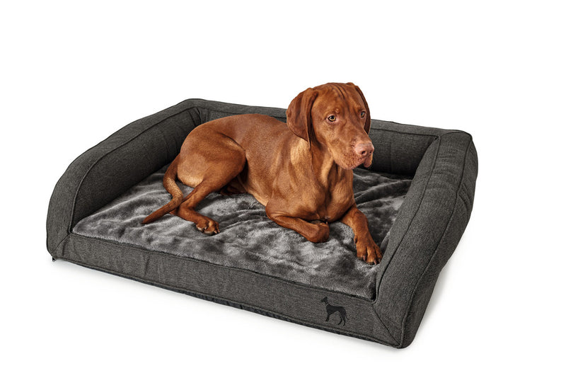 LIVINGSTON orthopedic bed - anthracite