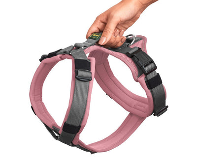 MALDON harness - old pink