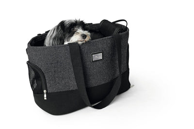 BARCELONA dog bag - gray