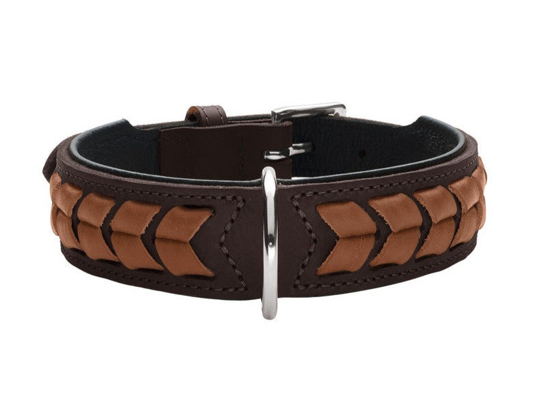 EL PASO collar - dark brown