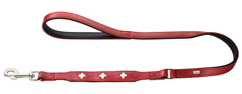 SWISS leash - red