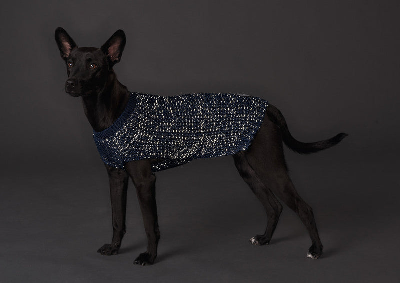 FINJA dog sweater - dark blue