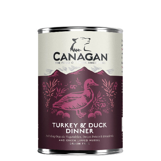 Wet food for dogs - Turkey and Duck