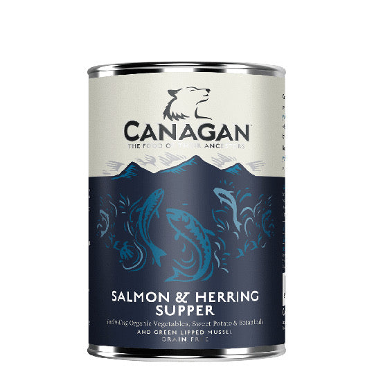 Wet food for dogs - Salmon and Herring
