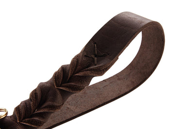 SANSIBAR SOLID collar - dark brown