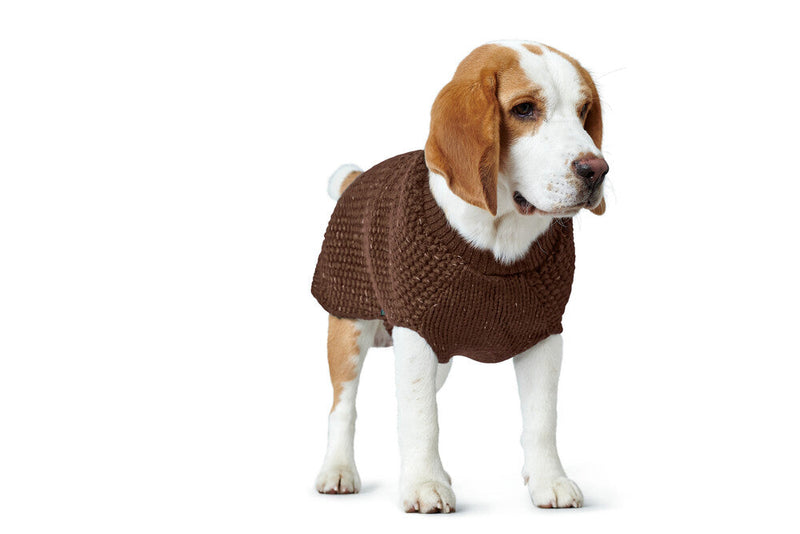 FINJA dog sweater - brown