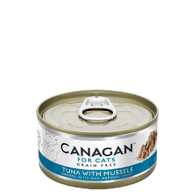 Wet food for cats - Tuna and mussels