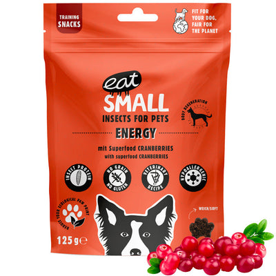 Dog treats with insects - Energy