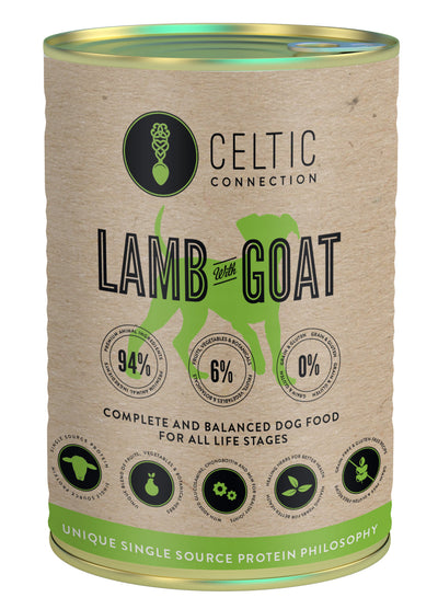 Wet food for dogs - Lamb and goat