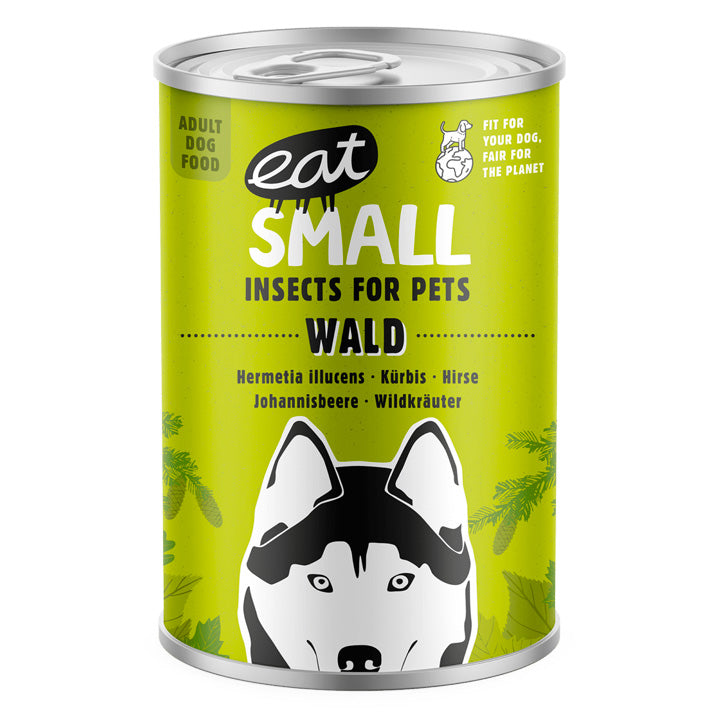 Wet food for dogs with insects - Wald