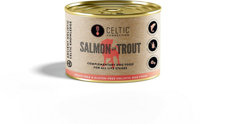Wet food for dogs - Salmon and trout